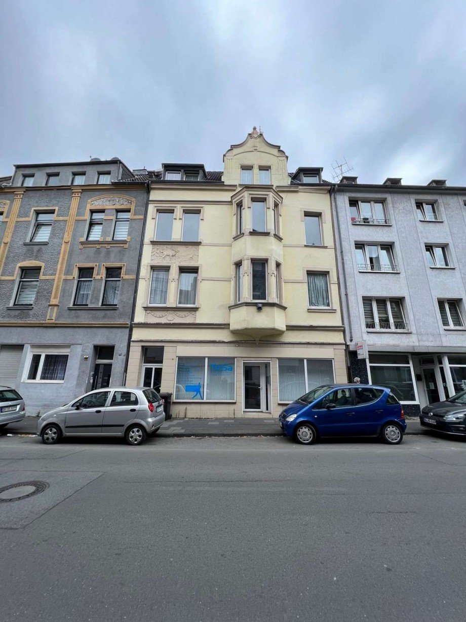 Hausansicht Wohn- / Gesch�ftshaus Duisburg