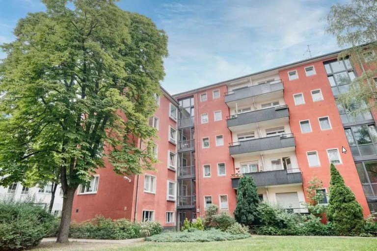 Hausansicht Berlin Etagenwohnung Sch�ne 2-Zimmer Wohnung in Berlin-Spandau