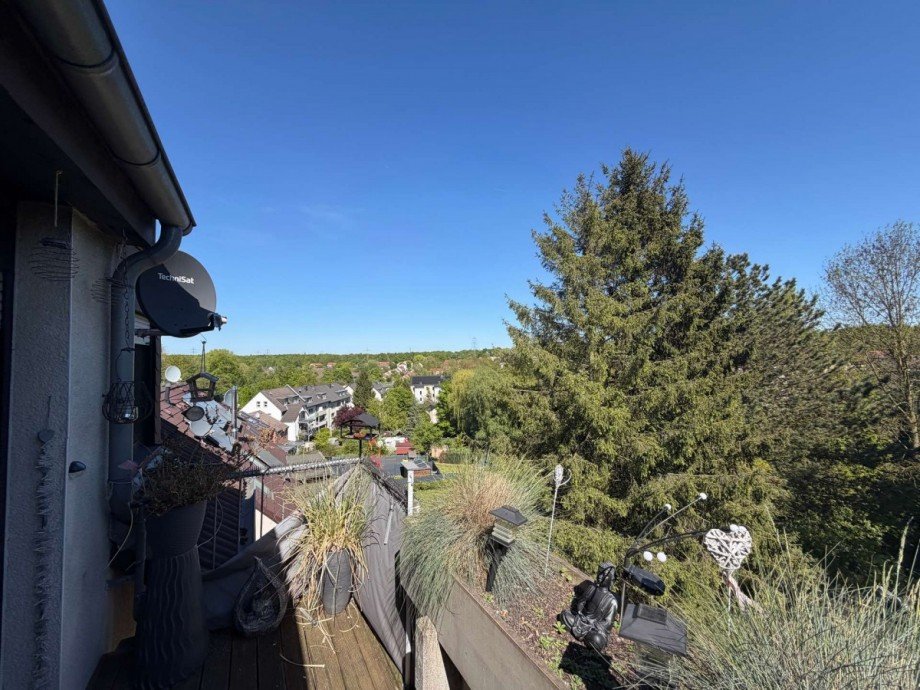 Ausblick Dachgeschosswohnung Essen