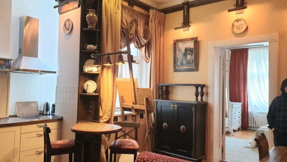 Wohnzimmer Etagenwohnung Berlin