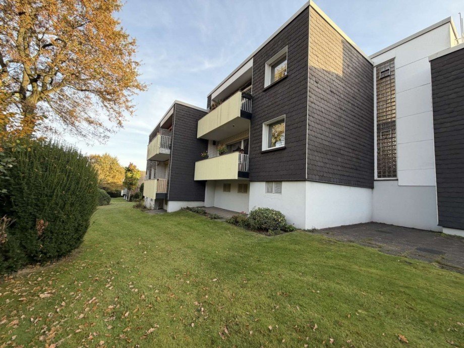 R�ckseite Erdgeschosswohnung Essen