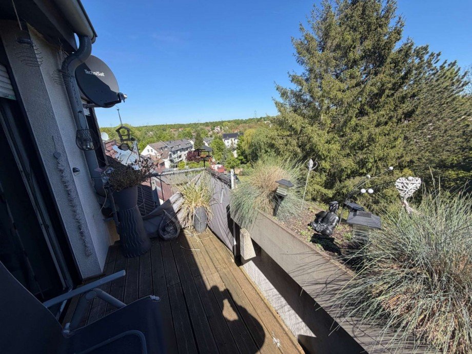 Balkon Dachgeschosswohnung Essen