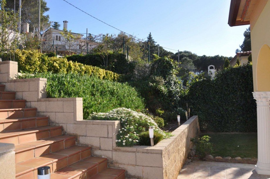 Ausblick Ferienhaus Girona