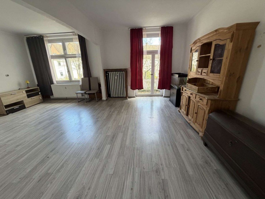 Wohnzimmer Etagenwohnung Bochum