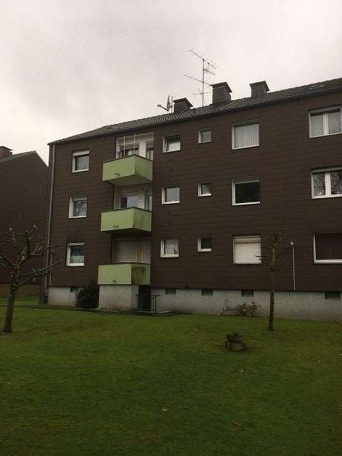 R�ckansicht Etagenwohnung Oberhausen