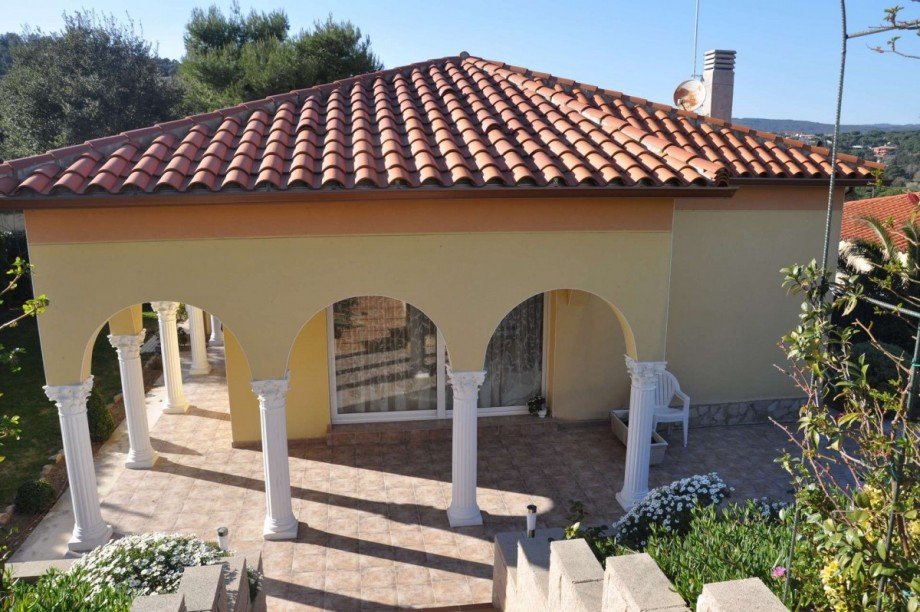 Hausansicht Ferienhaus Girona