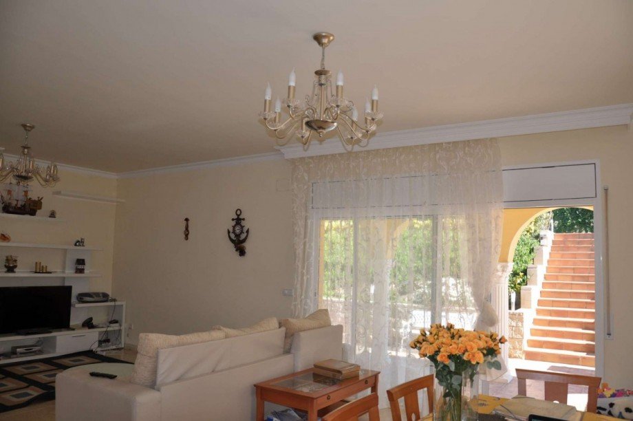 Wohnzimmer Ferienhaus Girona