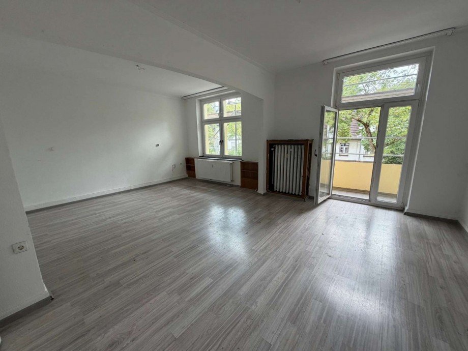 Wohnzimmer Etagenwohnung Bochum