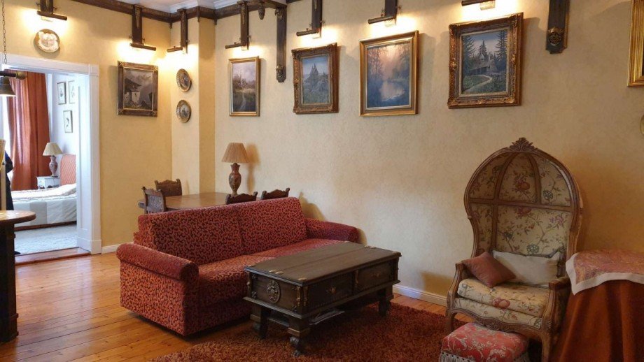 Wohnzimmer Etagenwohnung Berlin