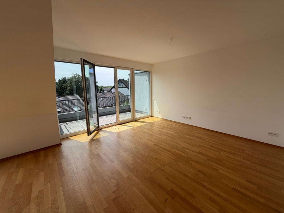 Wohnzimmer Dachgeschosswohnung D�sseldorf
