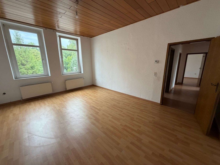 Wohnzimmer Etagenwohnung Bochum